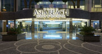 Asia Beach - vstup do hotela - letecký zájazd CK Turancar - Turecko, Alanya