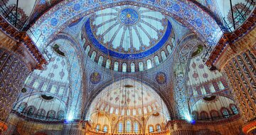 CK Turancar, Letecký poznávací zájazd, Turecko, Istanbul, Modrá mešita