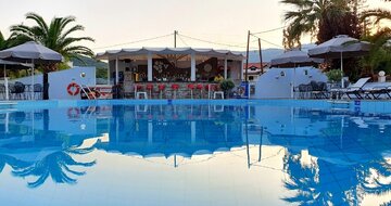 Hotel Olympion Melathron-Platamon-Olympská riviéra- letecký zájazd CK TURANCAR-pool bar