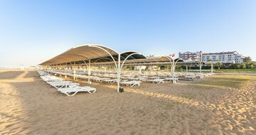 Hotel Bella Resort & Spa - pláž - letecký zájazd CK Turancar - Turecko, Colakli