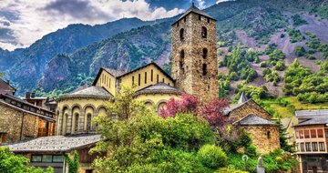 CK Turancar, Letecké poznávacie zájazdy,  Andorra, Girona a Katalánsko, Sant Esteve kostol, Andorra