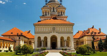 CK Turancar, autobusový poznávací zájazd, Rumunsko - Sedmohradsko a Transylvánia, Sinaia, kostol patriaci kláštoru