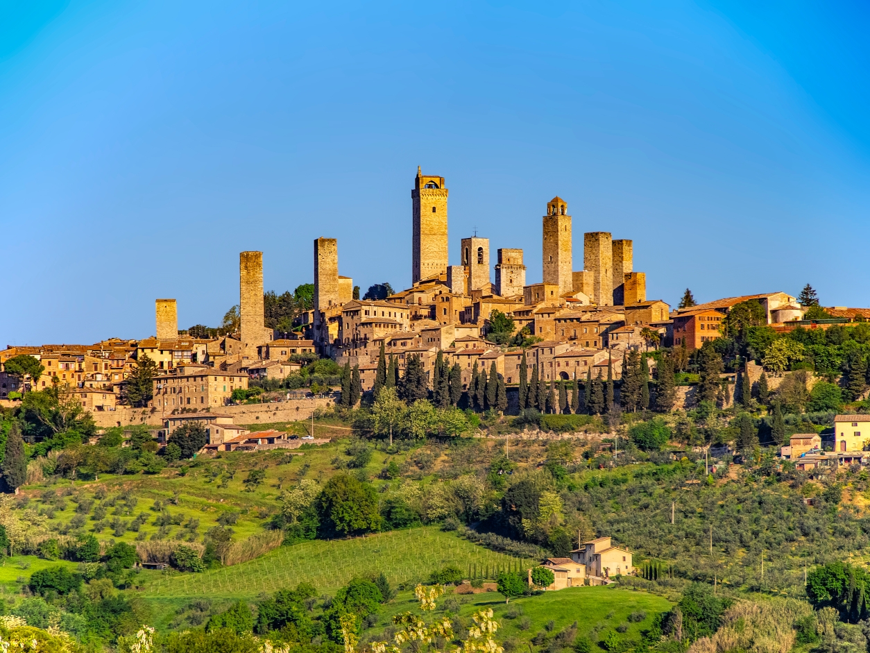 Toskánsko San Gimignano