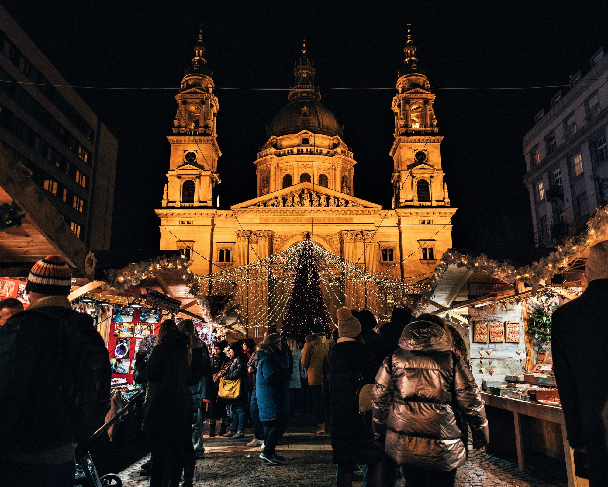 Vianočné trhy v Budapešti