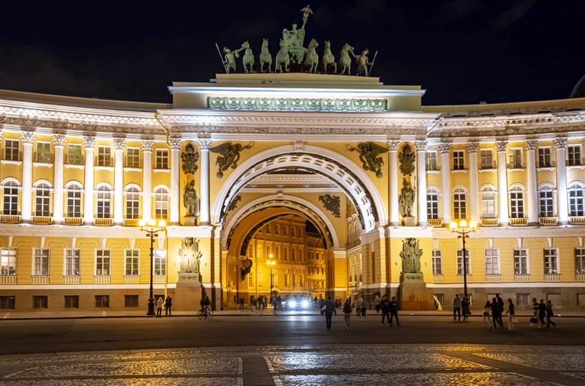 ermitráž so Zimným palácom