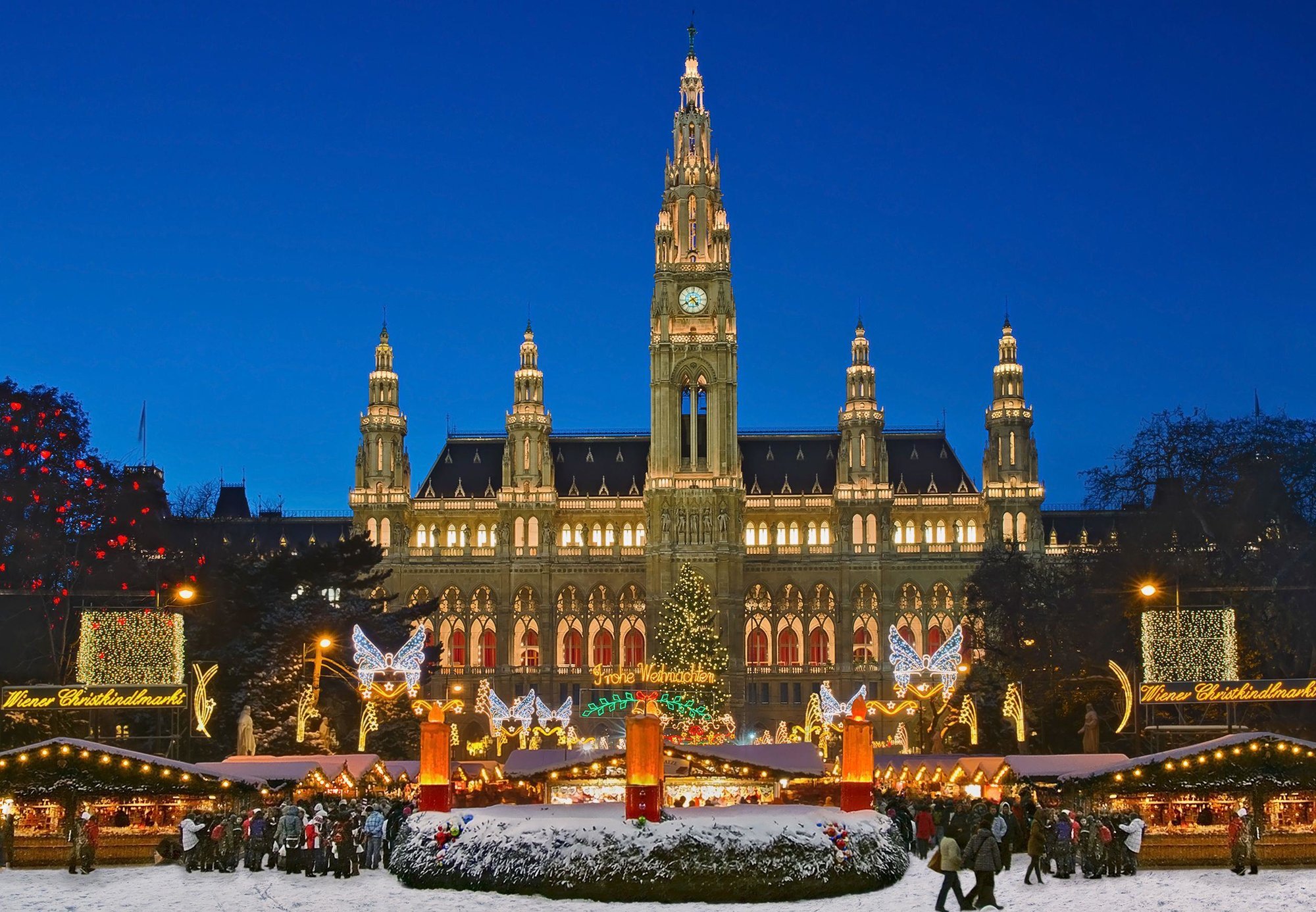 Vianocne trhy vo Viedni