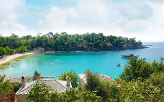 Rodon hotel - pláž Aliki - letecký zájazd CK Turancar - Grécko, Thasos,Tripiti Rodon hotel - pláž Aliki - letecký zájazd CK Turancar - Grécko, Thasos,Tripiti