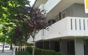 apartmánový dom Patrick v Bibione Spiaggia - zájazdy autobusovou a individuálnou dopravou CK TURANCAR