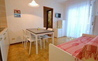 apartmánový dom Patrick v Bibione Spiaggia - zájazdy autobusovou a individuálnou dopravou CK TURANCAR