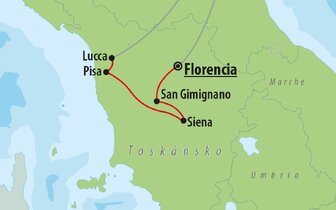 CK Turancar, autobusový poznávací zájazd, To najkrajšie z Toskánska