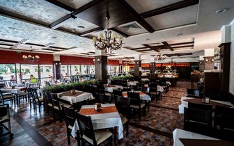 Hotel Bajkal - reštaurácia - letecký zájazd CK Turancar - Bulharsko, Slnečné pobrežie