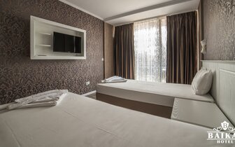 Hotel Bajkal - izba - letecký zájazd CK Turancar - Bulharsko, Slnečné pobrežie