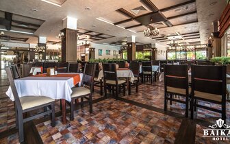Hotel Bajkal - reštaurácia - letecký zájazd CK Turancar - Bulharsko, Slnečné pobrežie