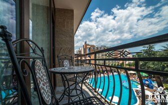 Hotel Bajkal - balkón - letecký zájazd CK Turancar - Bulharsko, Slnečné pobrežie