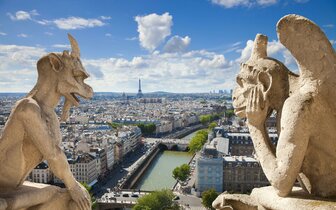 CK Turancar, autobusový poznávací zájazd, Paríž a Disneyland, výhľad z Notre Dame CK Turancar, autobusový poznávací zájazd, Paríž a Disneyland, výhľad z Notre Dame