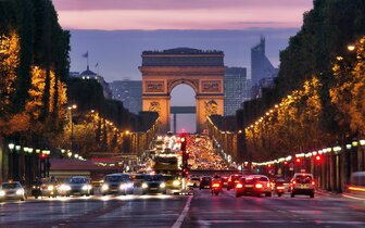 CK Turancar, autobusový poznávací zájazd, Paríž a Disneyland, Víťazný oblúk CK Turancar, autobusový poznávací zájazd, Paríž a Disneyland, Víťazný oblúk