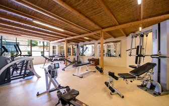 Hotel Bella beach -fitnescentrum - letecký zájazd CK Turancar - Kréta, Anissaras