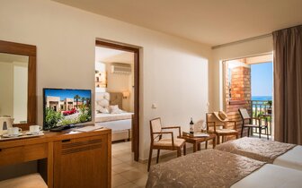 Hotel Bella beach - rodinná izba - letecký zájazd CK Turancar - Kréta, Anissaras