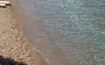 Hotel Silva beach - pláž - letecký zájazd CK Turancar - Kréta, Hersonissos