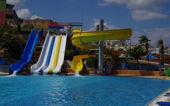 Hotel Eri Beach & Village - bazén - letecký zájazd CK Turancar - Kréta, Hersonissos