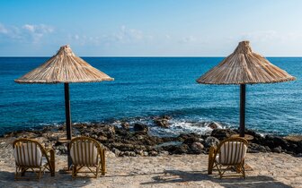 Hotel Eri Beach & Village - pobrežie - letecký zájazd CK Turancar - Kréta, Hersonissos