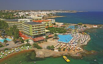 Hotel Eri Beach & Village - letecký záber - letecký zájazd CK Turancar - Kréta, Hersonissos