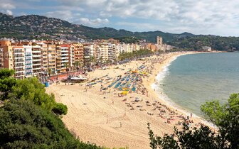 Hotel Maria del Mar - pláž - letecký zájazd CK Turancar, Španielsko, Lloret de Mar