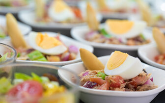 Hotel Amatista - bufetové stoly - letecký zájazd CK Turancar - Španielsko, Lloret de Mar Hotel Amatista - bufetové stoly - letecký zájazd CK Turancar - Španielsko, Lloret de Mar