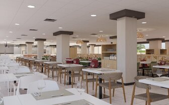 Hotel Amatista - reštaurácia - letecký zájazd CK Turancar - Španielsko, Lloret de Mar Hotel Amatista - reštaurácia - letecký zájazd CK Turancar - Španielsko, Lloret de Mar