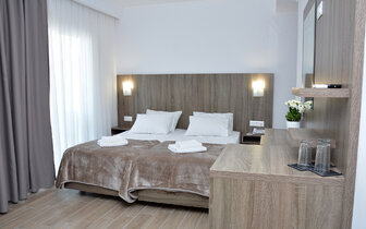 Hotel Poseidon - izba v novej časti - letecký zájazd CK Turancar - Grécko, Olympská riviéra, Paralia Hotel Poseidon - izba v novej časti - letecký zájazd CK Turancar - Grécko, Olympská riviéra, Paralia