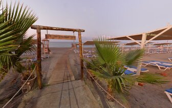 Hotel Club Turtas Beach - pláž - letecký zájazd CK Turancar - Turecko Konakli