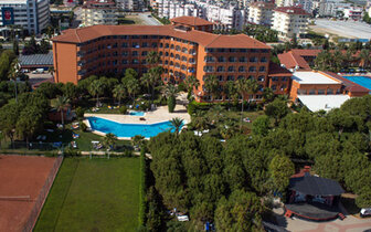 Hotel Club Turtas Beach - pohľad zhora - letecký zájazd CK Turancar - Turecko Konakli