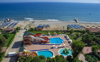 Hotel Club Turtas Beach - pláž - letecký zájazd CK Turancar - Turecko Konakli