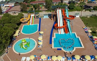 Hotel Club Turtas Beach - tobogany - letecký zájazd CK Turancar - Turecko Konakli