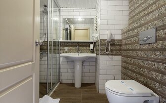 Hotel Club Turtas Beach - kúpeľňa - letecký zájazd CK Turancar - Turecko Konakli