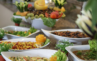 Hotel Club Turtas Beach - bufetové stoly - letecký zájazd CK Turancar - Turecko Konakli