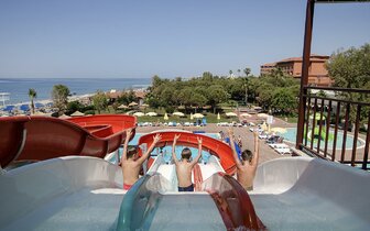 Hotel Club Turtas Beach - tobogany - letecký zájazd CK Turancar - Turecko Konakli