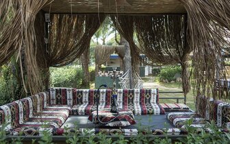 Hotel Club Turtas Beach - záhradný pavilón - letecký zájazd CK Turancar - Turecko Konakli