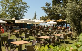 Hotel Incekum Su - záhradný bar - letecký zájazd CK Turancar - Turecko, Avsallar Hotel Incekum Su - záhradný bar - letecký zájazd CK Turancar - Turecko, Avsallar