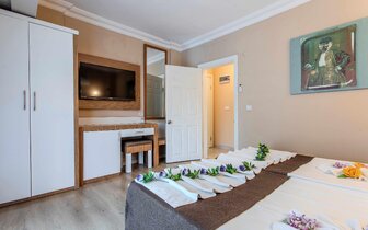 Hotel Incekum Su - rodinná izba - letecký zájazd CK Turancar - Turecko, Avsallar Hotel Incekum Su - rodinná izba - letecký zájazd CK Turancar - Turecko, Avsallar