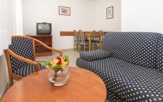 Apartmány Polynesia - apartmán - autobusový zájazd CK Turancar - Chorvátsko, Istria, Umag, Katoro