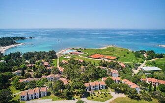 Apartmány Polynesia - areál - autobusový zájazd CK Turancar - Chorvátsko, Istria, Umag, Katoro