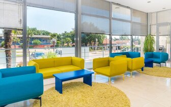 Apartmány Polynesia - recepcia - autobusový zájazd CK Turancar - Chorvátsko, Istria, Umag, Katoro 