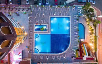 Asia Beach - bazén - letecký zájazd CK Turancar - Turecko, Alanya Asia Beach - bazén - letecký zájazd CK Turancar - Turecko, Alanya