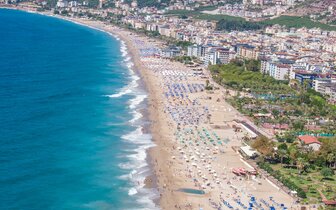 Kleopatra Ada Beach - Kleopatrina pláž - letecký zájazd CK Turancar - Turecko, Alanya