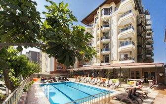 Kleopatra Ada Beach - bazény - letecký zájazd CK Turancar - Turecko, Alanya