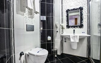 Kleopatra Ada Beach - kúpeľňa - letecký zájazd CK Turancar - Turecko, Alanya