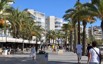 Hotel Santa Monica Playa - promenáda - pobytový zájazd CK Turancar - Španielsko, Salou