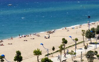 Hotel Monteplaya - pláž - letecký zájazd CK Turancar, Španielsko, Malgrat de Mar