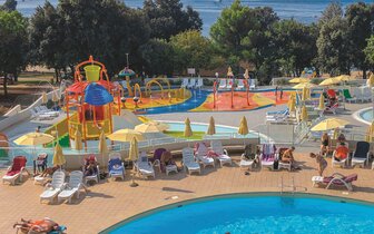 Hotel Delfin - bazény - CK Turancar - autobusový zájazd Chorvátsko, Istria, Poreč